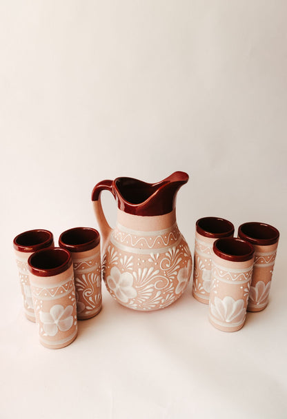 JARRA ELENA FLOR SET